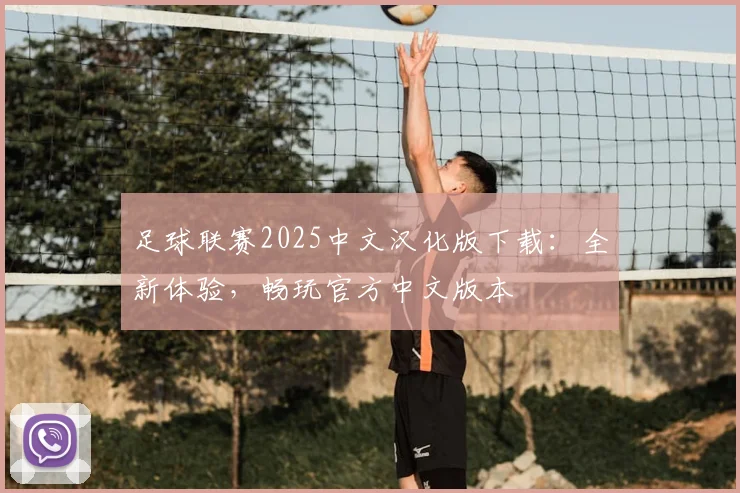 足球联赛2025中文汉化版下载:全新体验,畅玩官方中文版本