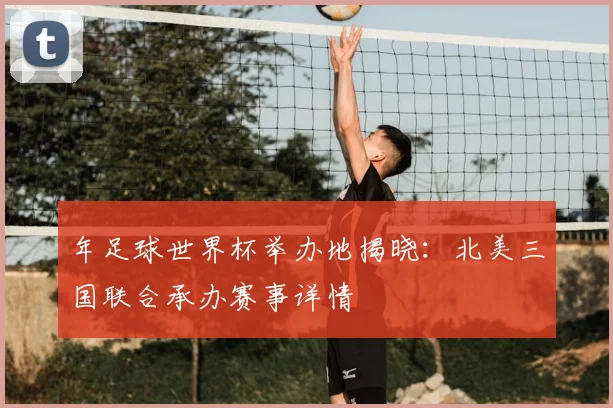 年足球世界杯举办地揭晓：北美三国联合承办赛事详情